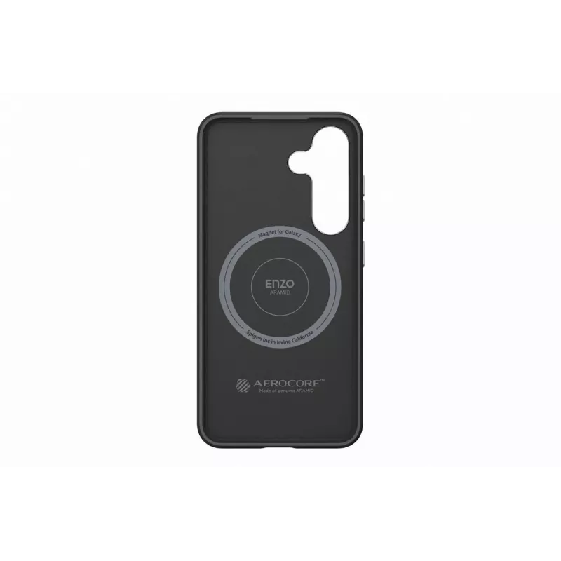 Samsung GP-FPS936PGABW Enzo Aramid Case do Galaxy S25 Plus, Black Silver