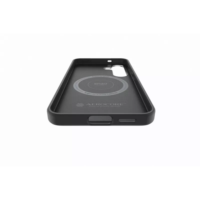 Samsung GP-FPS936PGABW Enzo Aramid Case do Galaxy S25 Plus, Black Silver