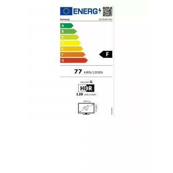 Samsung GU55U8079HUXZG 55-calowy telewizor Smart LED 4K Ultra HD z systemem Tizen OS, HDR, 3x HDMI, Wi-Fi, Bluetooth, VESA 200x200 mm