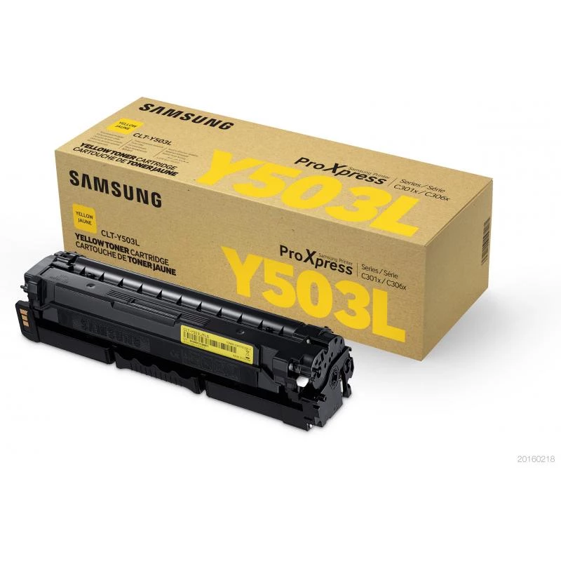 Oryginalny wkład atramentowy Samsung HP Yellow CLT-Y503L High Yield