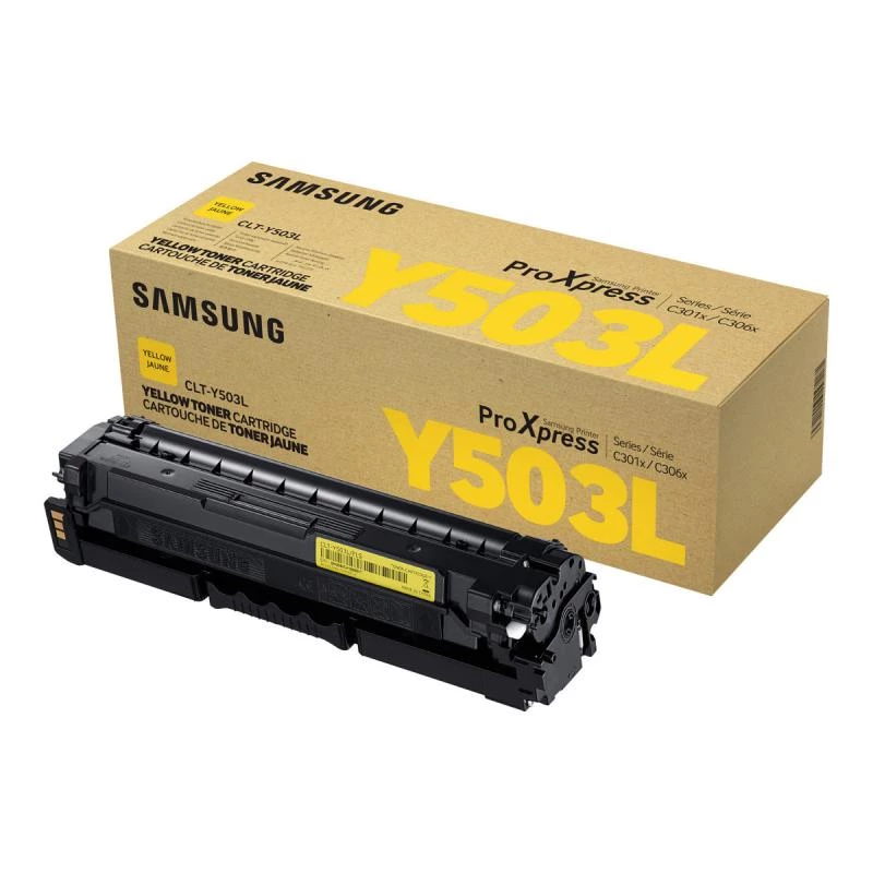 Oryginalny wkład atramentowy Samsung HP Yellow CLT-Y503L High Yield