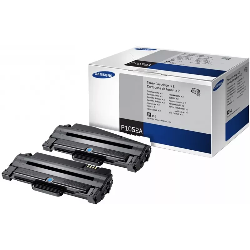 Samsung HP MLT-P1052A - 2-Pack - High Yield - Black - Original - Toner Cartridge (SV115A)