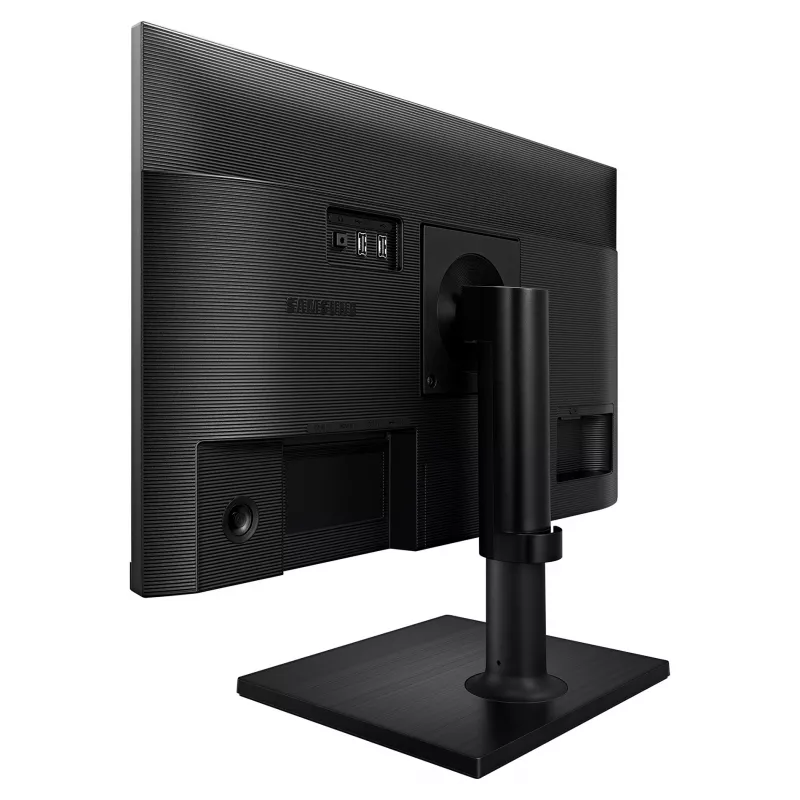 Samsung LF24T450FQRXEN 24 inch Full HD IPS Monitor - 1920x1080, 75Hz, 5ms, 2xHDMI, DisplayPort, USB Hub, Height Adjust, Pivot, Czarny