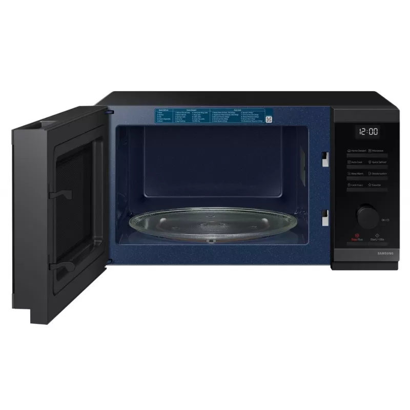 Samsung MS23DG4504GGE2 Kuchenka mikrofalowa Solo 23L 800W Szkło Dotykowe Ceramiczna Emalia