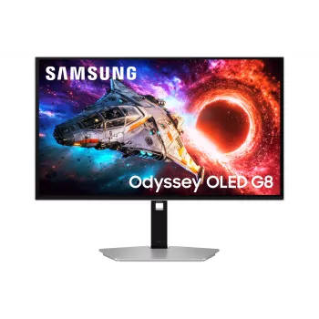 Samsung Odyssey OLED G8 S27HG800SU - G80SH Series - 27-calowy monitor gamingowy 4K UHD, 240Hz, 0,03ms, QD-OLED, DisplayHDR 400 True Black, AMD FreeSync Premium Pro