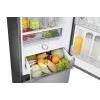 Samsung RB38C7B6BS9/EF Lodówka z zamrażalnikiem dolnym, 390L pojemności całkowitej, No Frost, sprężarka inwerterowa Digital Inverter, wykończenie ze stali nierdzewnej, Wi-Fi SmartThings
