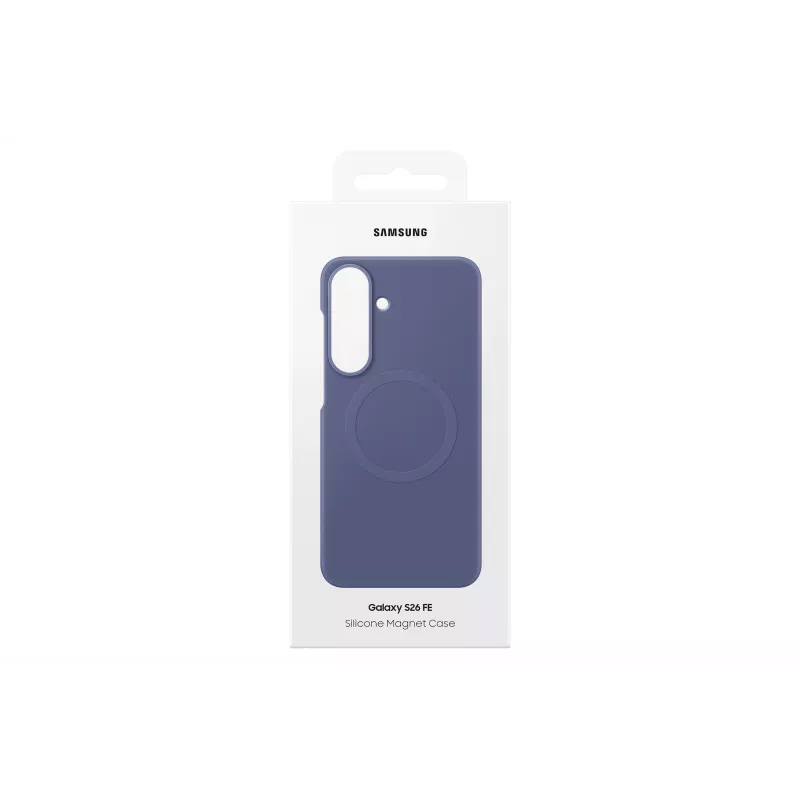 Samsung Silikonowe etui magnetyczne do Galaxy S26 FE, niebieskofioletowe