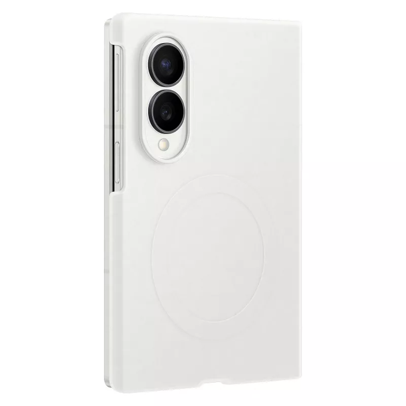 Samsung Silicone Magnet Case do Galaxy Z Fold 8 - Biały (kompatybilny z MagSafe)