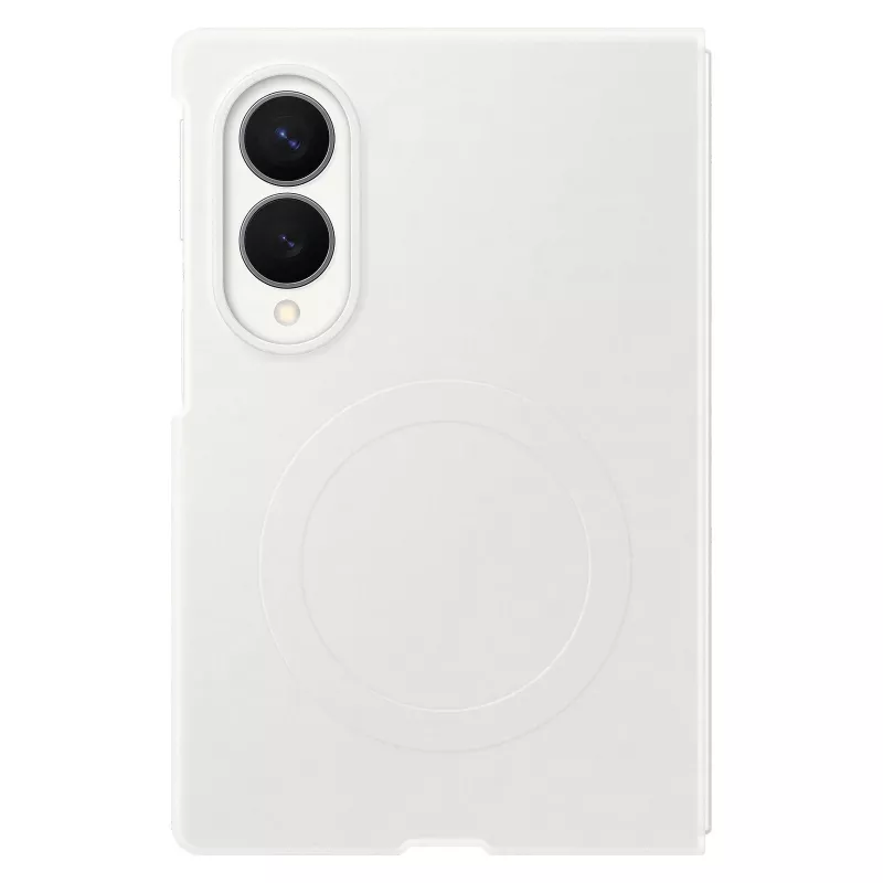Samsung Silicone Magnet Case do Galaxy Z Fold 8 - Biały (kompatybilny z MagSafe)