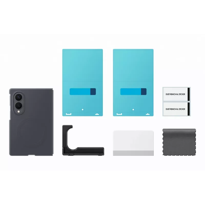 Samsung silikonowe etui z magnesem do Galaxy Z Fold5, czarne