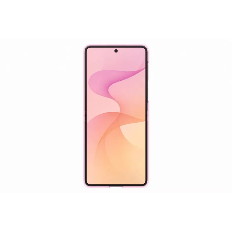 Samsung Silikonowe etui z magnetycznym pierścieniem do Galaxy Z Flip8 - fioletowe