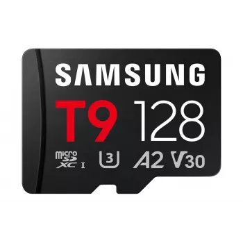 Samsung T9 MB-MH128T 128GB microSDXC UHS-I U3 V10 Karta pamięci