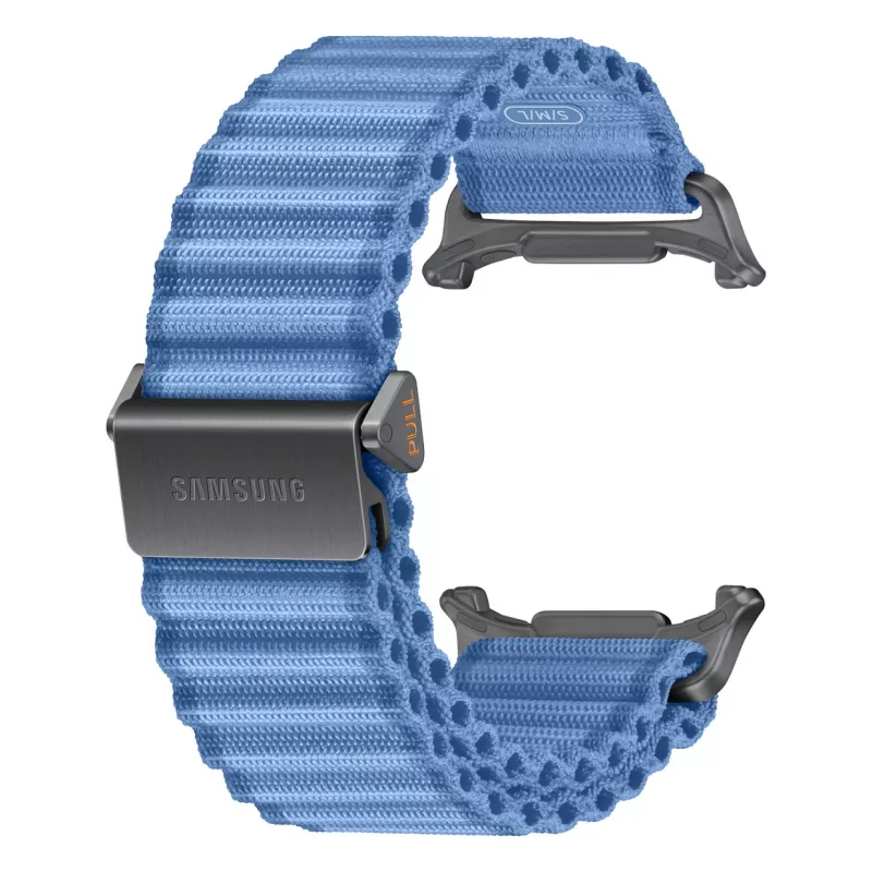 Samsung Trail Band do Galaxy Watch Ultra/2, niebieski, 22 mm, fluoroelastomer, tytanowy G-hook