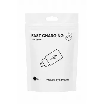 Samsung Travel Adapter TA800 25W USB-C PD PPS Ładowarka Ścienna, Czarna