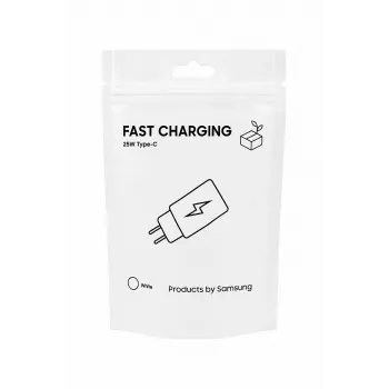 Samsung Adapter podróżny TA800 USB-C 25W biały (bez kabla)