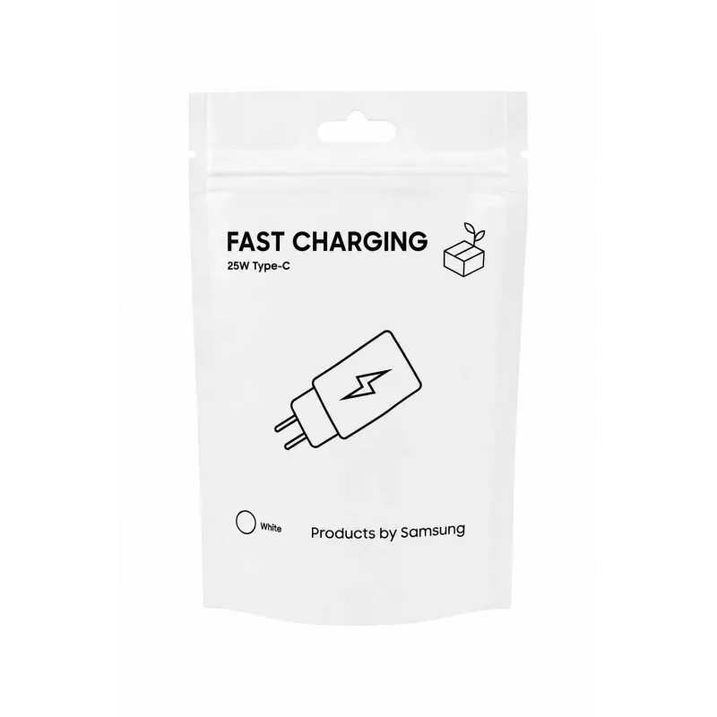 Samsung Adapter podróżny TA800 USB-C 25W biały (bez kabla)