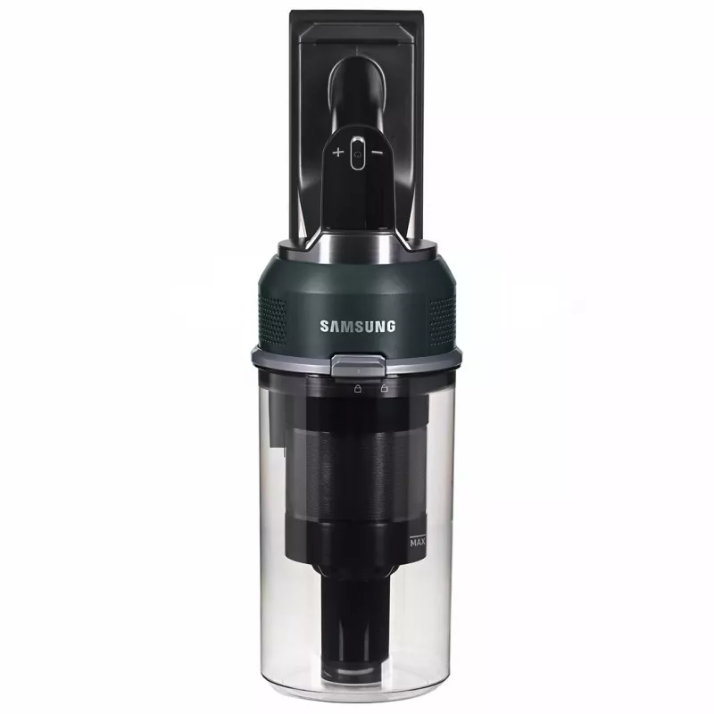 Samsung VS70H25WFT/GE Odkurzacz bezprzewodowy pionowy, bezworkowy, 0.8L, 150W ssania, 40min pracy, filtracja HEPA, elastyczna rączka