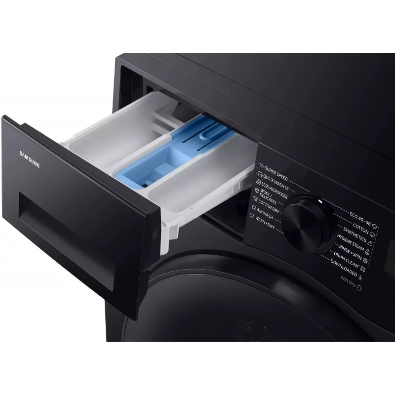Samsung WD90HG5U34BBLE 9kg/6kg Pralko-suszarka z EcoBubble, 1400 obr./min, Biała