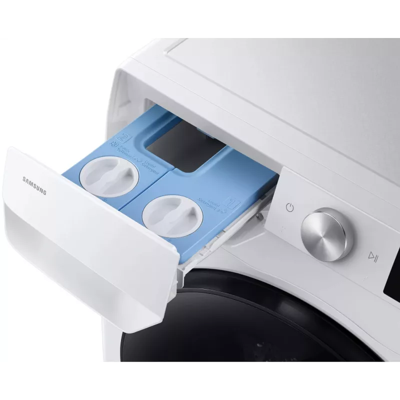 Samsung WD90HG6U94BEU4 Pralko-suszarka wolnostojąca, 9 kg pranie / 6 kg suszenie, 1400 obr/min, EcoBubble, Biała