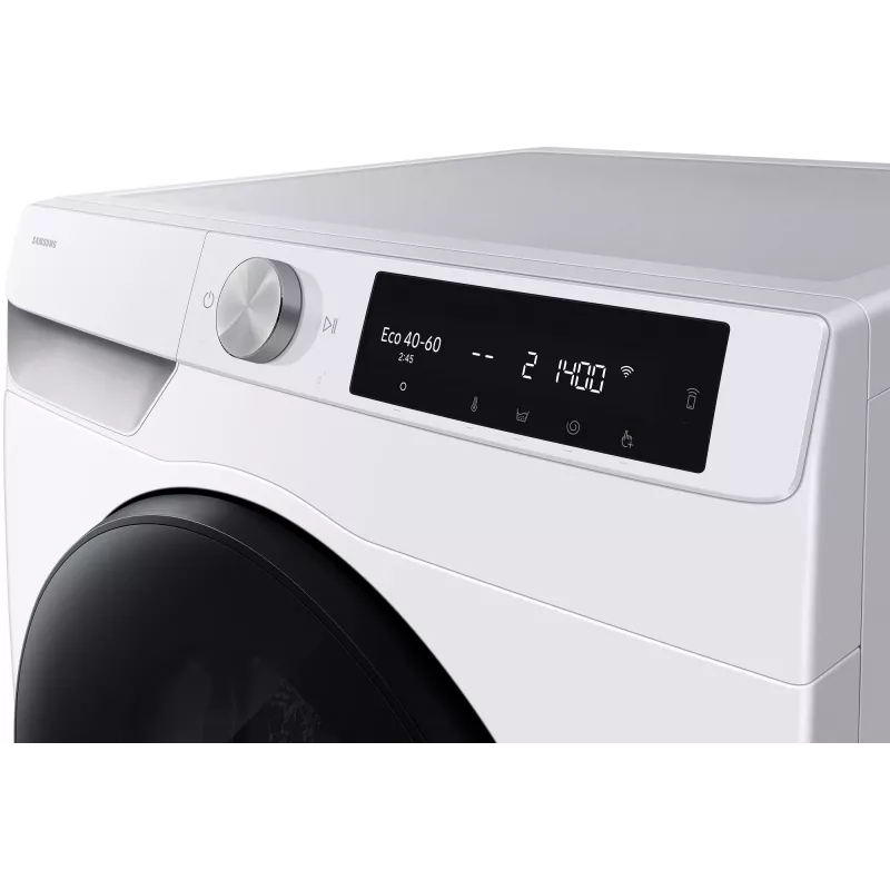 Samsung WD90HG6U94BEU4 Pralko-suszarka wolnostojąca, 9 kg pranie / 6 kg suszenie, 1400 obr/min, EcoBubble, Biała
