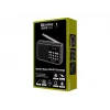 SANDBERG Speaker Radio FM+BT Recharge Przenośny głośnik Bluetooth z radiem FM, AUX, USB, MicroSD, 6W, czarny