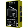 SANDBERG Speaker Radio FM+BT Recharge Przenośny głośnik Bluetooth z radiem FM, AUX, USB, MicroSD, 6W, czarny