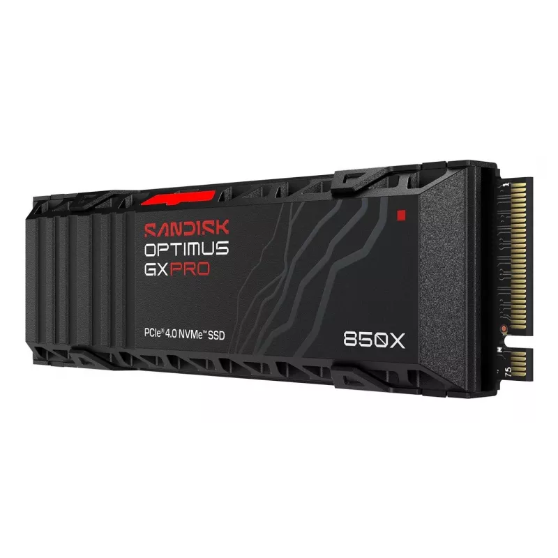 SanDisk Extreme M.2 NVMe SSD 1TB PCI Express 4.0 Odczyt 7300 MB/s Zapis 6300 MB/s
