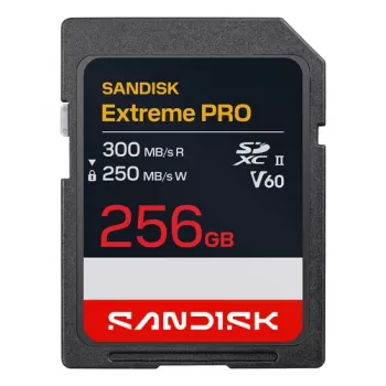 SanDisk Extreme PRO 256GB SDXC UHS-II V60 U3 karta pamięci