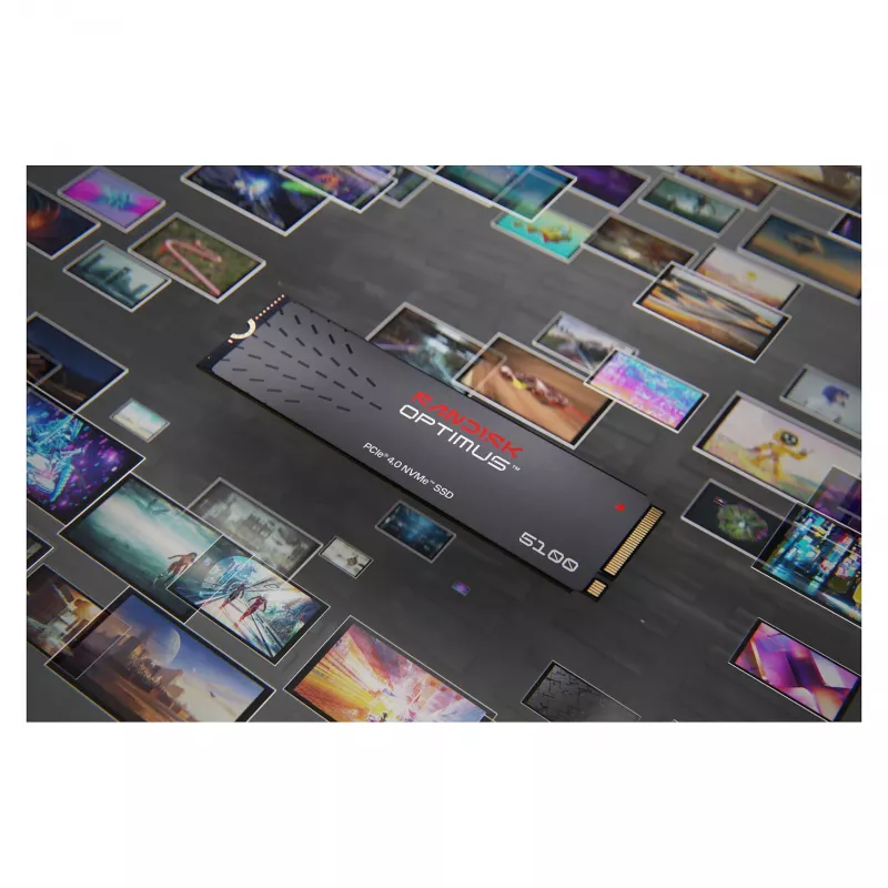 SanDisk Optimus 5100 2TB M.2 2280 PCIe 4.0 NVMe Wewnętrzny dysk SSD
