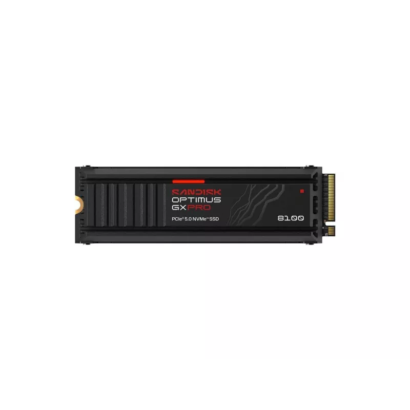 SanDisk Optimus GX PRO 8100 2TB M.2 2280 PCIe Gen5 x4 NVMe SSD z zintegrowanym radiatorem