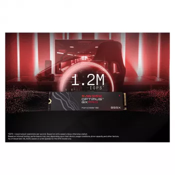 SanDisk Optimus GX PRO 850X 8TB M.2 2280 PCIe Gen4 x4 NVMe SSD z szyfrowaniem AES 256-bit