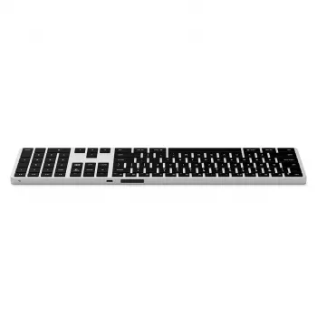 Klawiatura Bluetooth Satechi Slim X3 z klawiaturą numeryczną - Srebrna