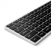 Klawiatura Bluetooth Satechi Slim X3 z klawiaturą numeryczną - Srebrna