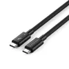 SATECHI Thunderbolt 5 Pro Cable 1m USB-C do USB-C – 120Gbps, 240W, Czarny