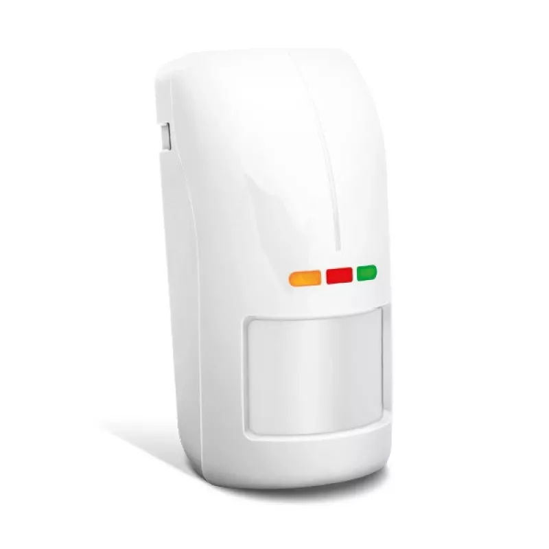 Satel OPAL Pro Outdoor Dual PIR+MW Motion Sensor (White, Without Bracket)