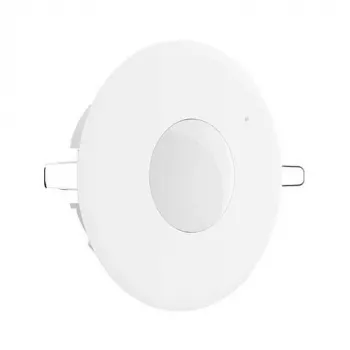 Satel SLIM-R-DUAL-LUNA BUS Dualny sufitowy czujnik ruchu z funkcją oświetlenia, podtynkowy