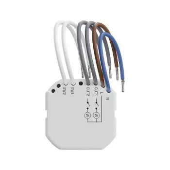Satel Smart 2-CH Relay PM Wireless Controller 230V AC ASW-220 with Power Measurement