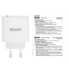 SAVIO LA-14 ładowarka sieciowa 20W z Power Delivery 3.0
