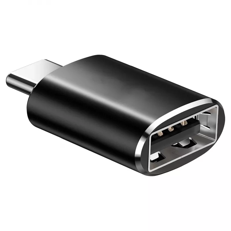 SAVIO TR-19 Bezprzewodowy adapter CarPlay i Android Auto, USB-C, Wi-Fi 5 GHz, Bluetooth 5.0, czarny