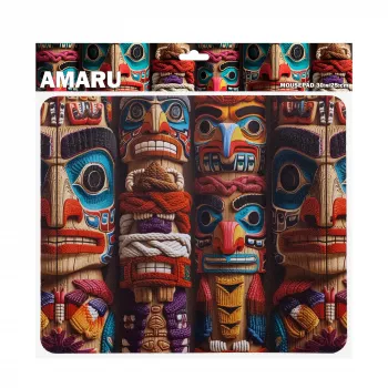 SBOX AMARU M MP-06 Podkładka pod mysz gamingowa 300x250x2 mm czarna