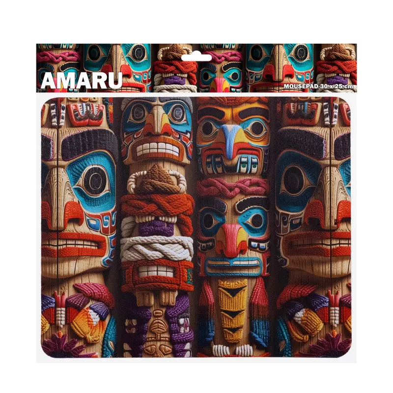 SBOX AMARU M MP-06 Podkładka pod mysz gamingowa 300x250x2 mm czarna