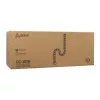 Sbox CC-1016B Osłonka spiralna na kable, czarna, 1,5 m, 16 mm