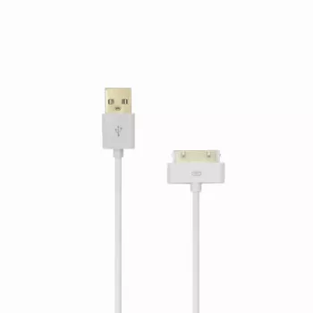 SBOX IPH4 USB-A do Apple 30-Pin, 2m, biały, ładowanie i synchronizacja