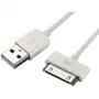SBOX IPH4 USB-A do Apple 30-Pin, 2m, biały, ładowanie i synchronizacja