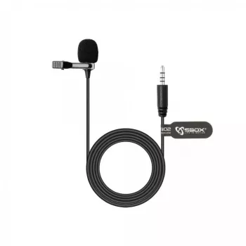 SBOX PM-402 Ramię biurkowe na jeden monitor ze sprężyną gazową do ekranów 17-32 cali, 9 kg, VESA 75/100, uchwyt i przelotka, czarny