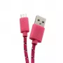 SBOX USB-1031P USB do Micro USB Kabel 1m Różowy
