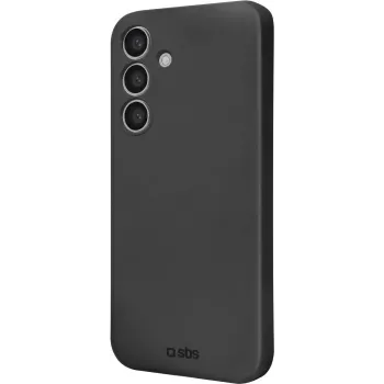 SBS Instinct Cover do Samsung Galaxy S24 - Czarny TPU etui tylne, wstrząsoodporne, ochrona przed zarysowaniami, kompatybilne z ładowaniem bezprzewodowym TEINSTSAS24K