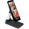 SBS Mobile TASTAND Uniwersalna Składana Podstawka na Urządzenia dla Czytników E-booków, Smartfonów i Tabletów do 12 cali - Czarny i Srebrny