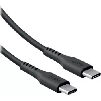 SBS USB-C do USB-C Kabel 2m 100W Czarny