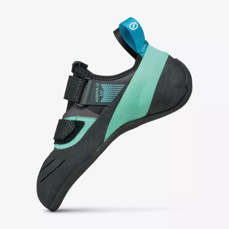 Scarpa ARPIA V LV Buty wspinaczkowe, 38,5, Shark - Aqua